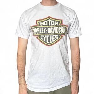 Harley Davidson Men's White Tshirt